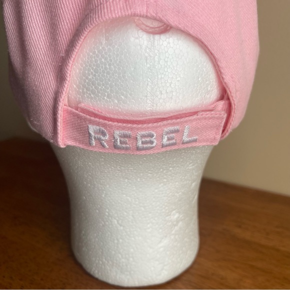 777 Cap Redneck Woman Rebel Flag Embroidered Pink Baseball Cap Hat - Picture 4 of 7